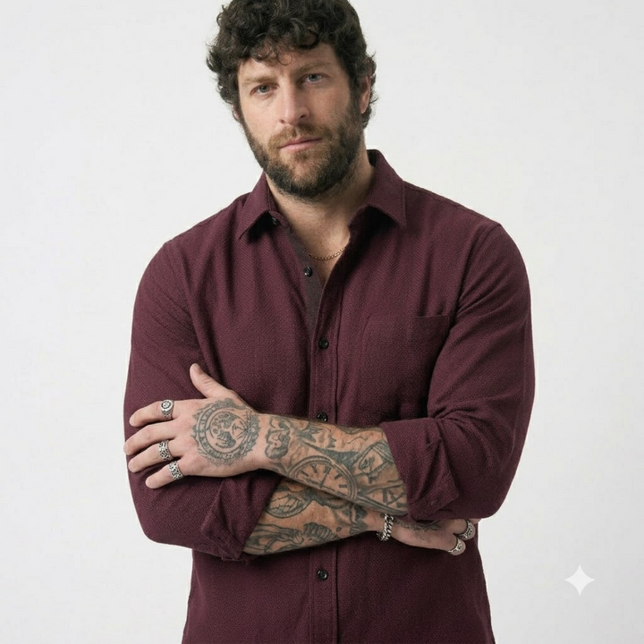 PLUS SIZE SOLID OXFORD SHIRT FOR MEN | XL-7XL