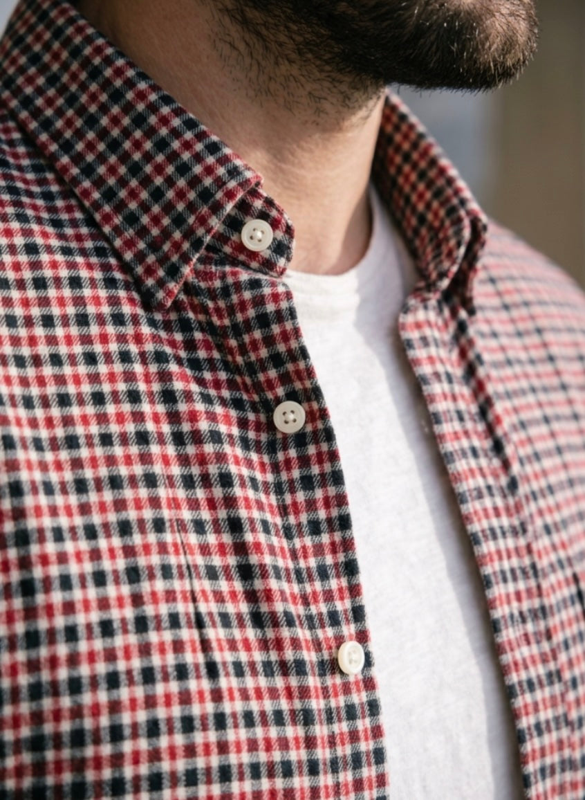PLUS SIZE MEN CHECK SHIRT| XL-7XL