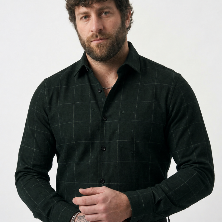 PLUS SIZE CHECK SHIRT FOR MEN | XL-7XL