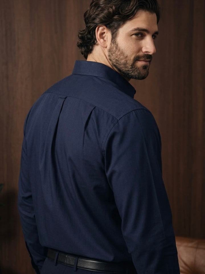 PLUS SIZE MEN SOLID SHIRT| XL-7XL