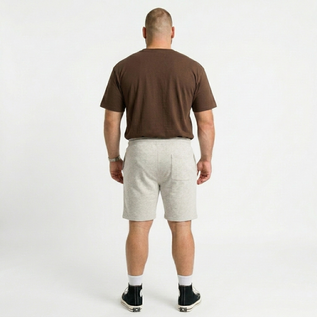 PLUS SIZE MEN KNIT LOUNGE SHORTS | XL-7XL