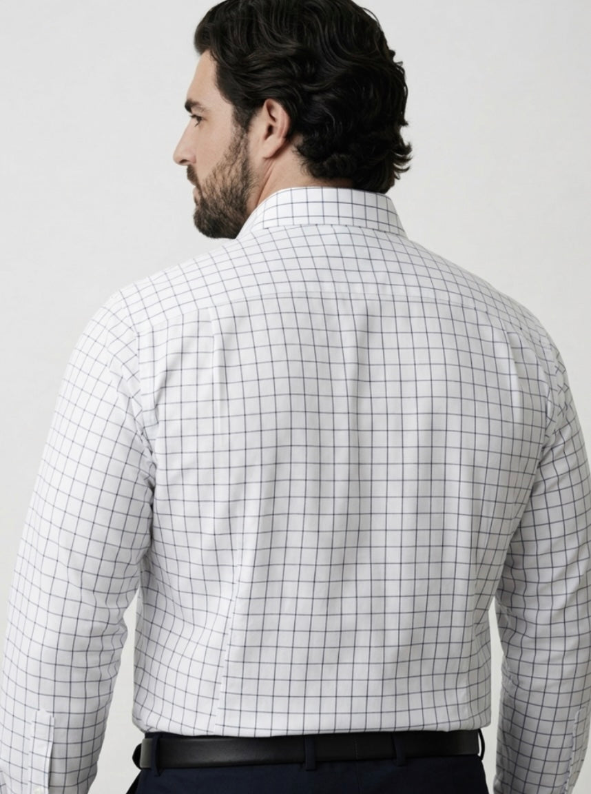 PLUS SIZE MEN CHECK SHIRT| XL-7XL