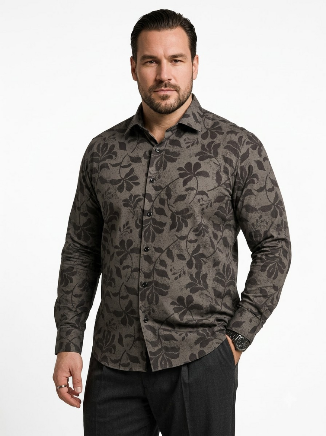 PLUS SIZE PRINTED SHIRT FOR MEN | XL-7XL