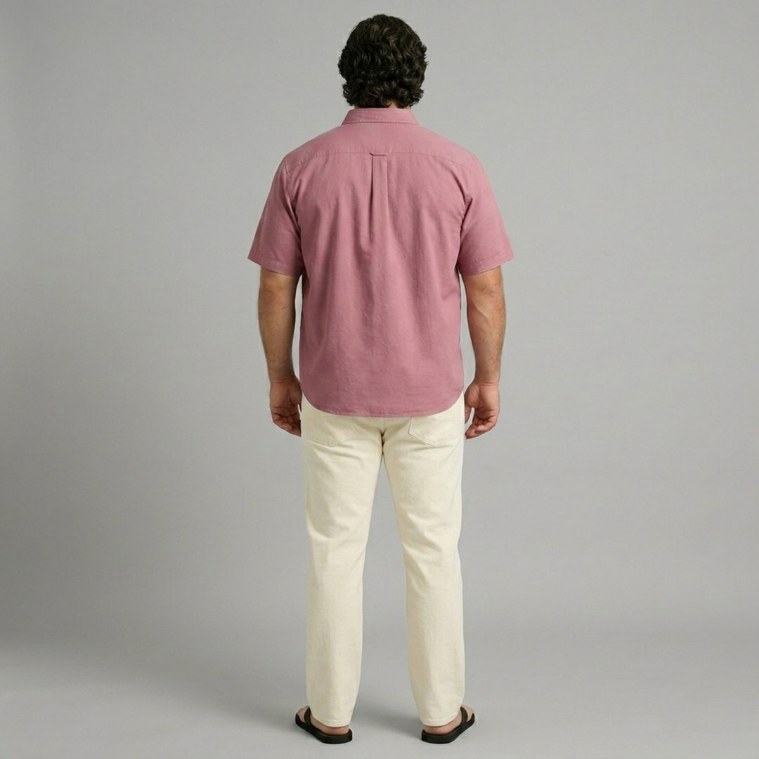 PLUS SIZE SOLID SHIRT FOR MEN | XL-7XL