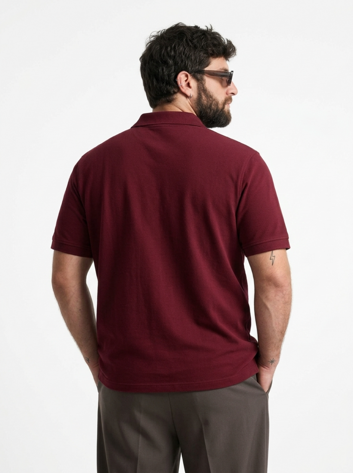 PLUS SIZE MEN SMART POLO | XL-7XL