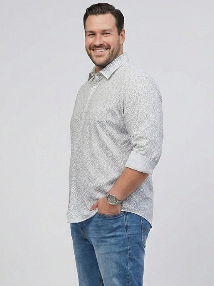 PLUS SIZE PRINTED SHIRT FOR MEN | XL-7XL