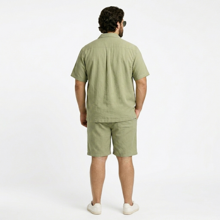 PLUS SIZE MEN SOLID SHIRT | XL-7XL