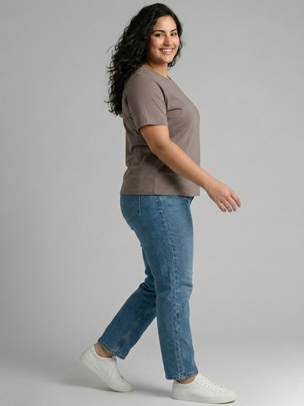 BIG HELLO - THE PLUS LIFE-Womens T-Shirt - Essential