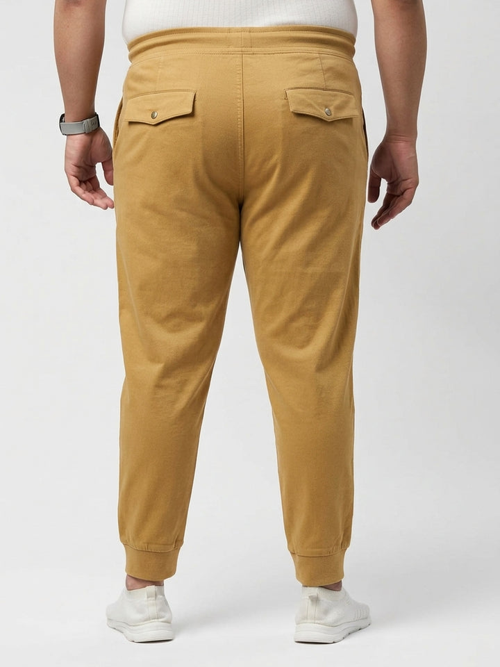 Men Everyday Solid Knit Jogger | XL-7XL