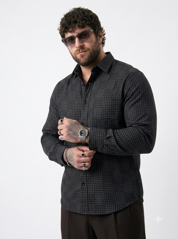 PLUS SIZE CHECK SHIRT FOR MEN | XL-7XL