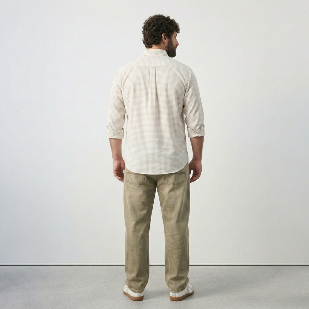 PLUS SIZE MEN CHECK SHIRT| XL-7XL