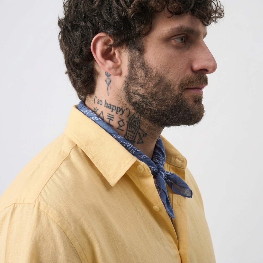 PLUS SIZE MEN’S SOLID SHIRT | XL-7XL