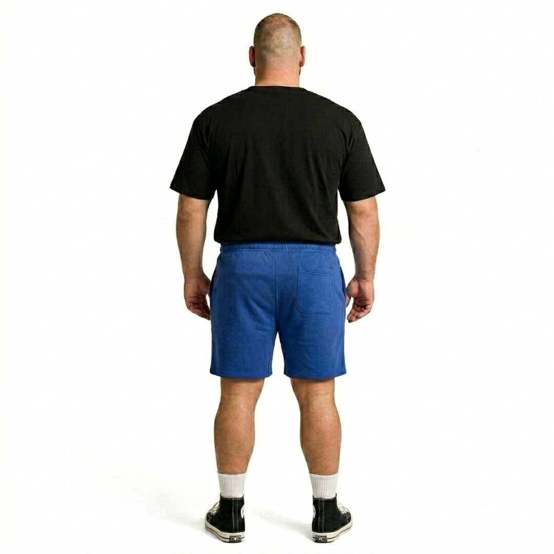 PLUS SIZE MEN KNIT LOUNGE SHORTS | XL-7XL