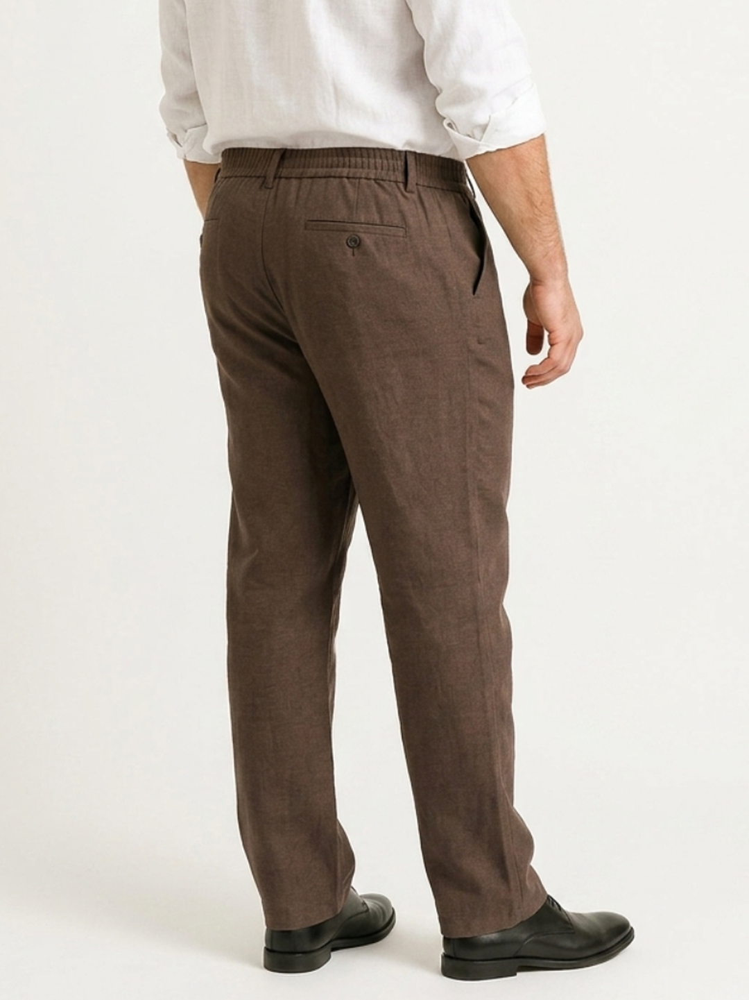 PLUS SIZE MEN LINEN PULL ON PANT | XL-7XL