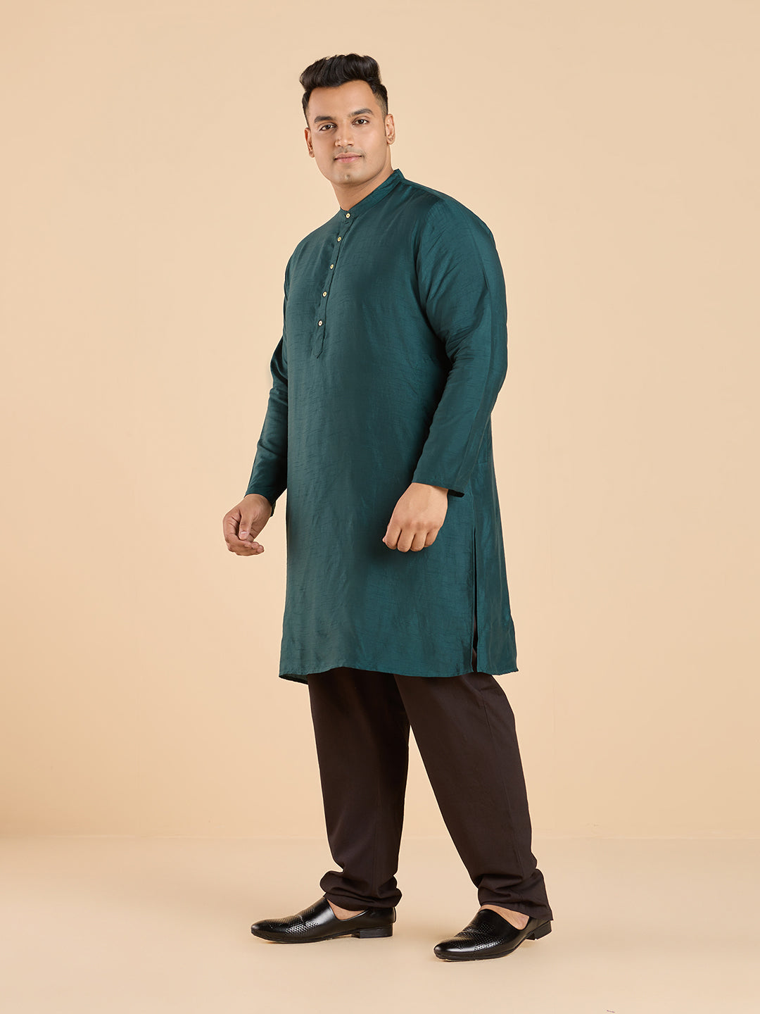 Plus Size Radiant Silk Essence Kurta | XL-7XL