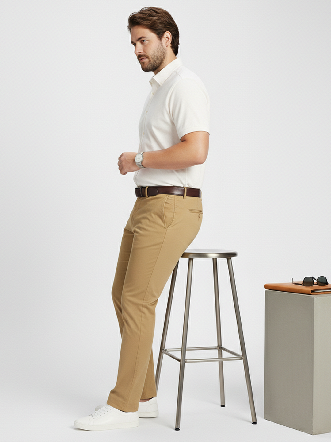 PLUS SIZE AUTO ADJUST CHINO FOR MEN | XL-7XL