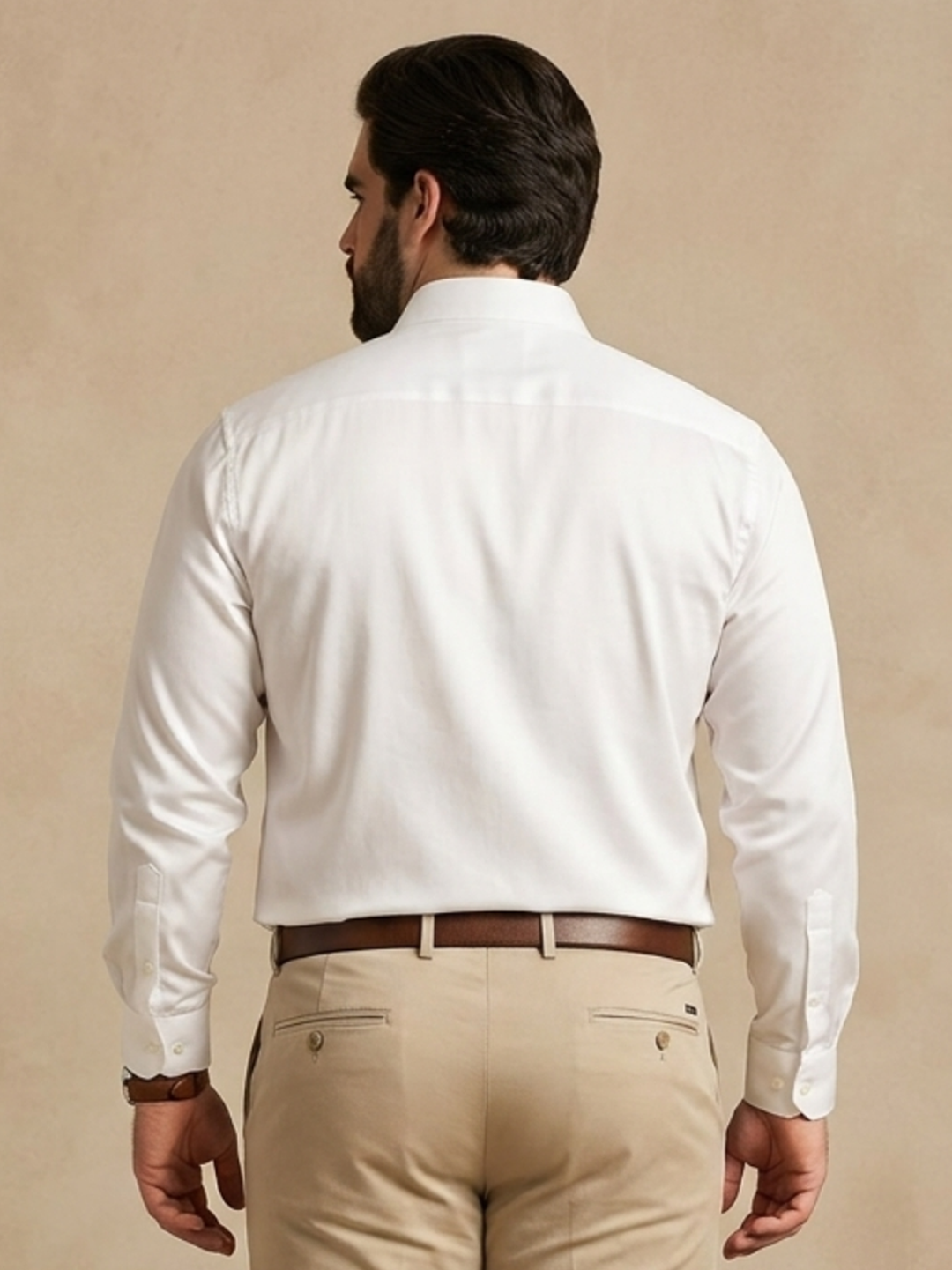 PLUS SIZE MEN SOLID SHIRT| XL-7XL