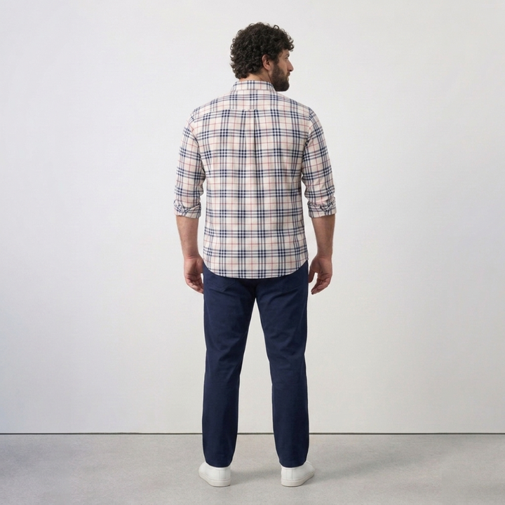 PLUS SIZE MEN’S CHECK SHIRT | XL-7XL