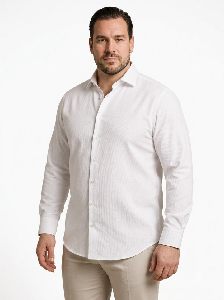PLUS SIZE SOLID SHIRT FOR MEN | XL-7XL
