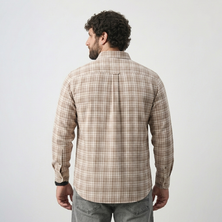 PLUS SIZE MEN CHECK SHIRT| XL-7XL