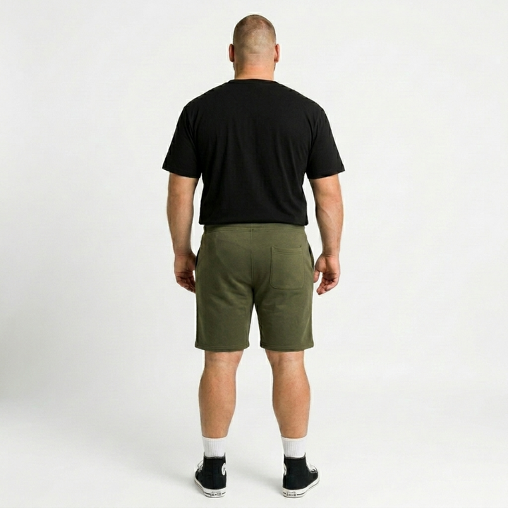 PLUS SIZE MEN KNIT LOUNGE SHORT | XL-7XL