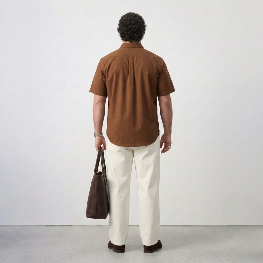 PLUS SIZE MEN’S SOLID SHIRT | XL-7XL