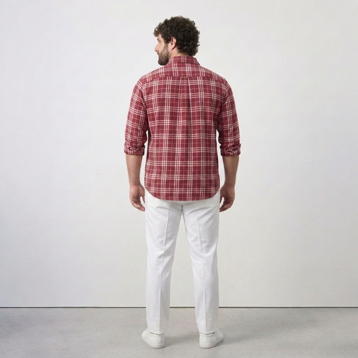 PLUS SIZE MEN’S CHECK SHIRT | XL-7XL