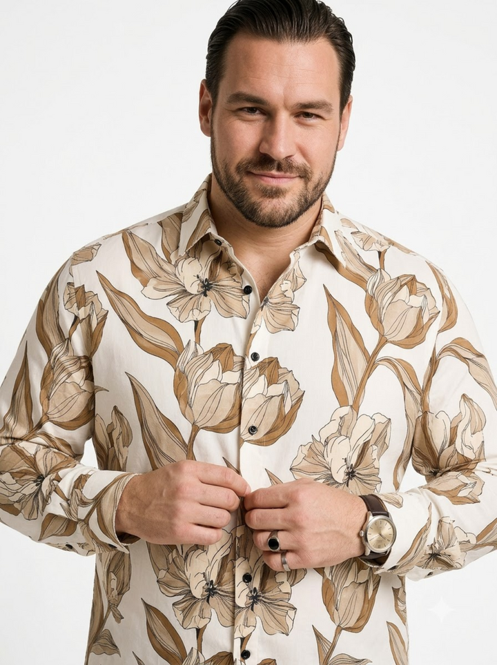 PLUS SIZE PRINTED SHIRT FOR MEN | XL-7XL