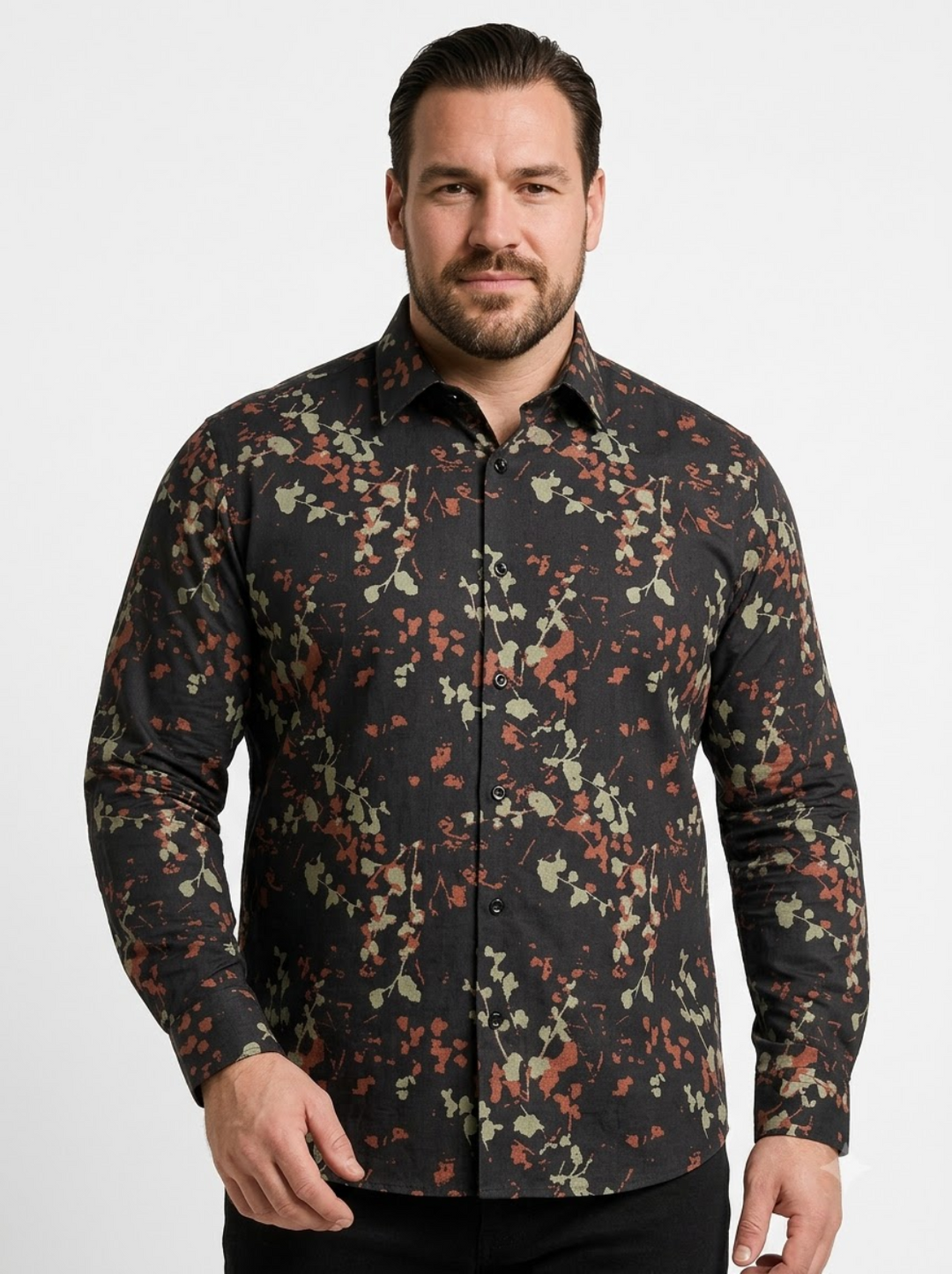 PLUS SIZE PRINTED SHIRT FOR MEN | XL-7XL