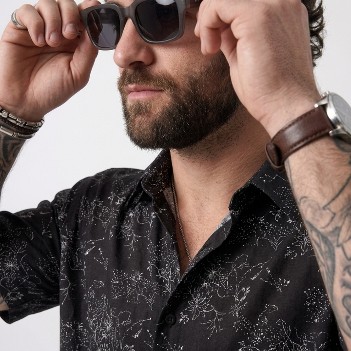 PLUS SIZE MEN’S PRINTED SHIRT | XL-7XL