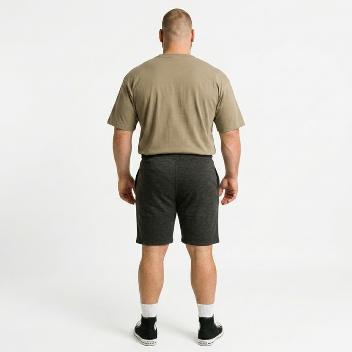 PLUS SIZE MEN KNIT LOUNGE SHORTS | XL-7XL