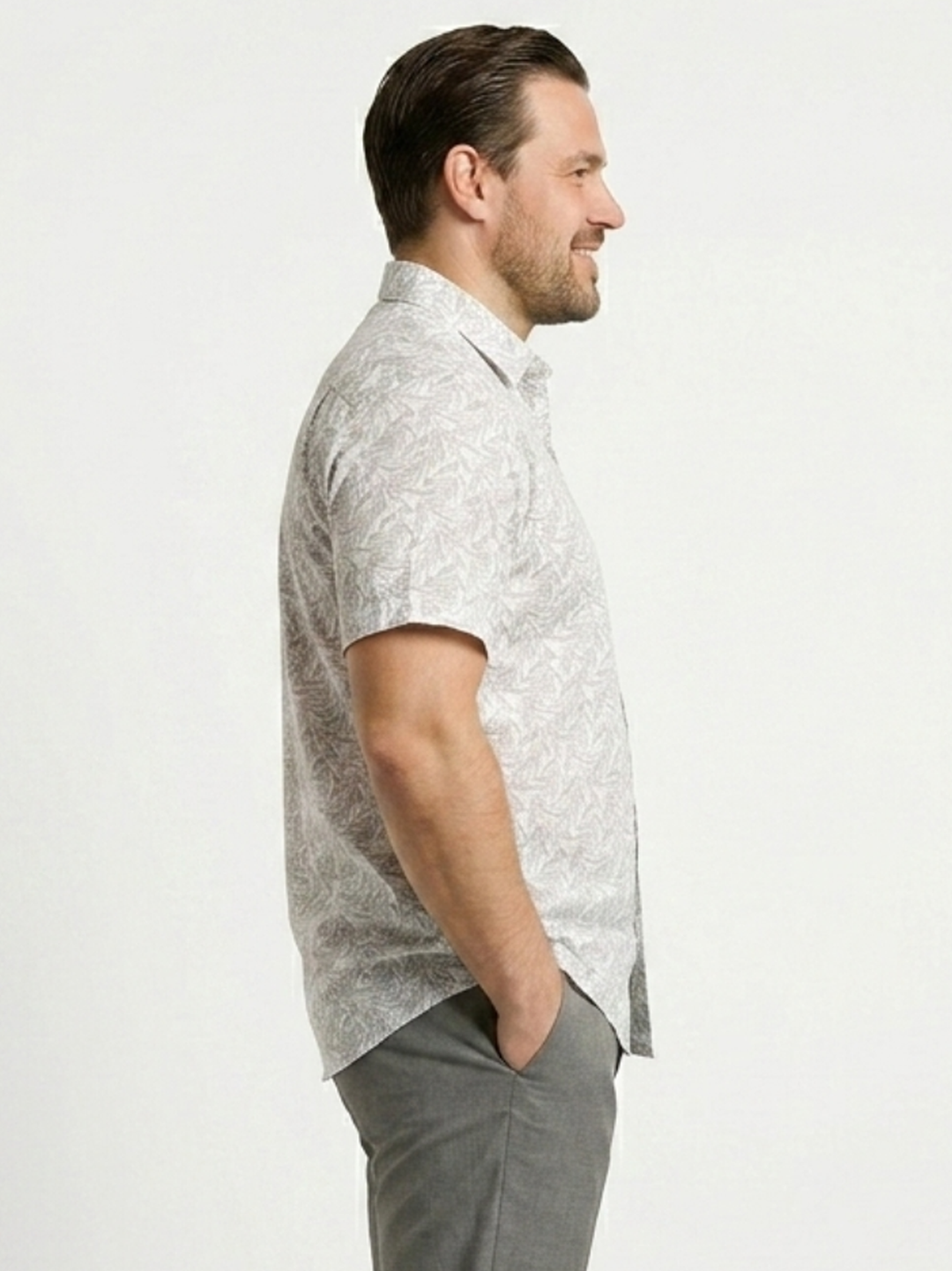 PLUS SIZE PRINTED SHIRT FOR MEN | XL-7XL