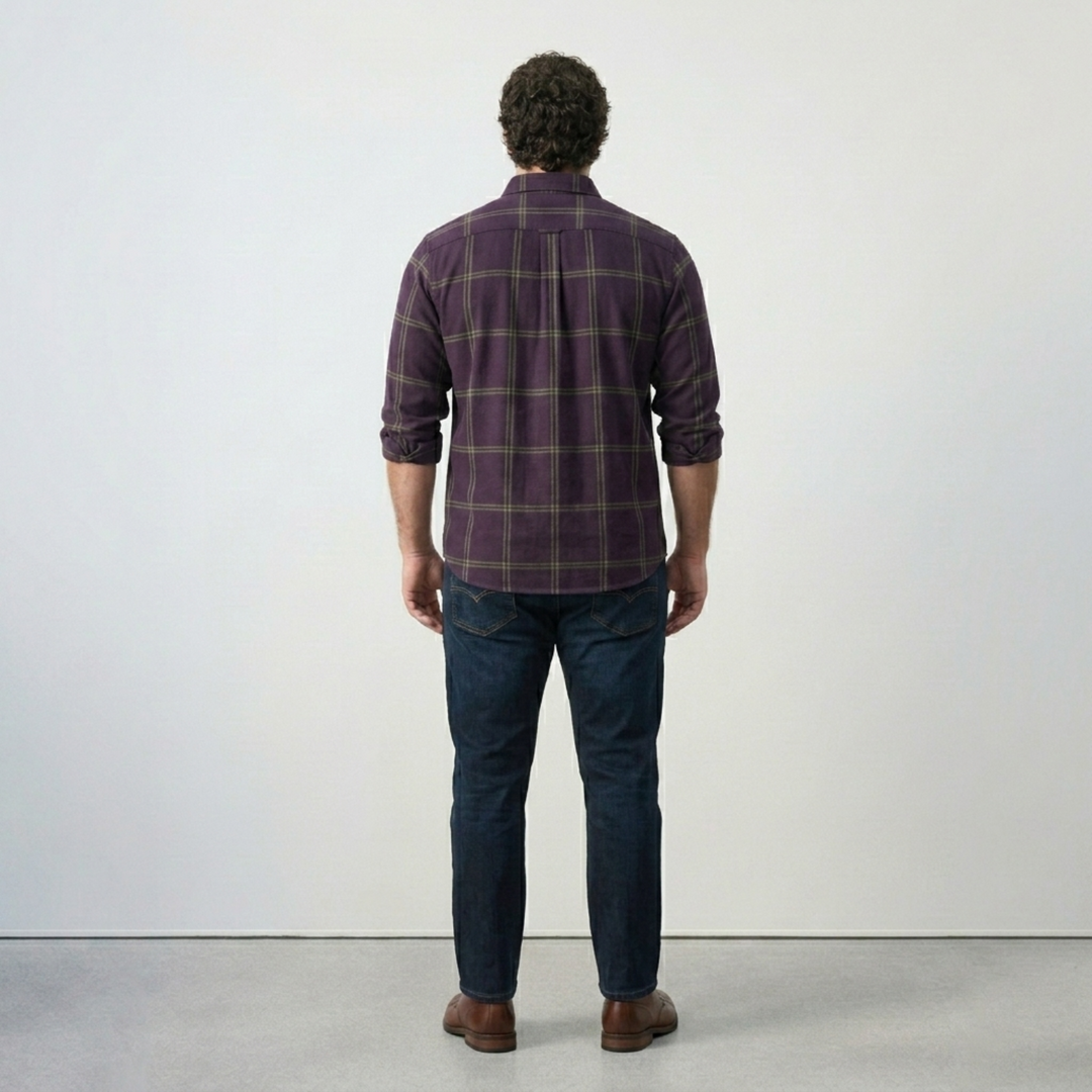 PLUS SIZE MEN PREMIUM CHECK SHIRT| XL-7XL