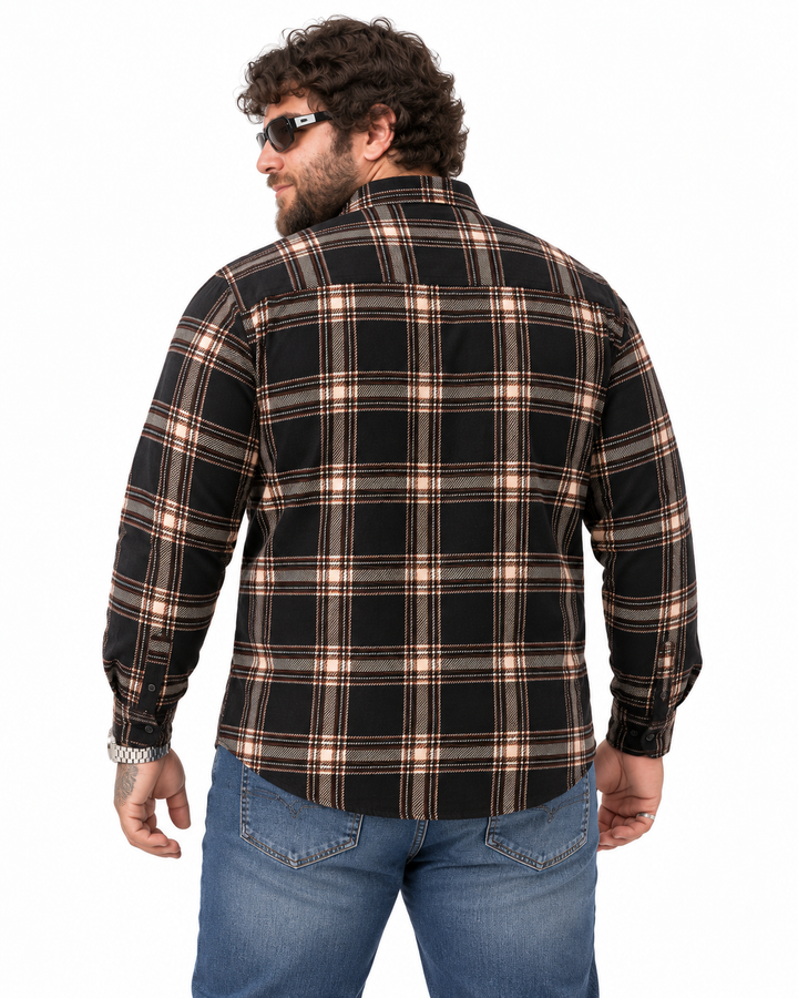 PLUS SIZE CHECK SHIRT FOR MEN | XL-7XL