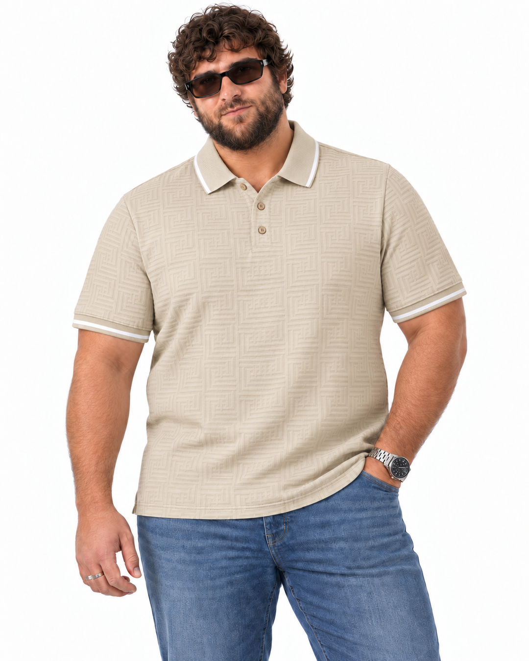 PLUS SIZE MEN LUXURY POLO | XL-7XL