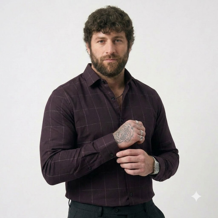 PLUS SIZE CHECK SHIRT FOR MEN | XL-7XL