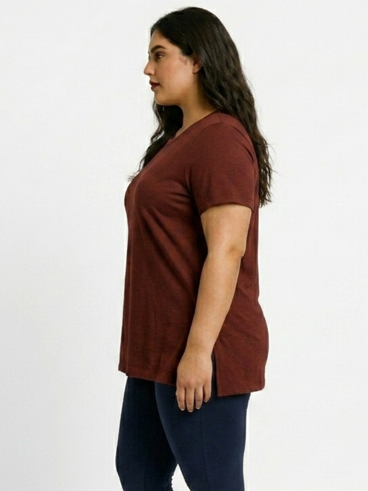 BIG HELLO - THE PLUS LIFE-Womens T-Shirt - Essential