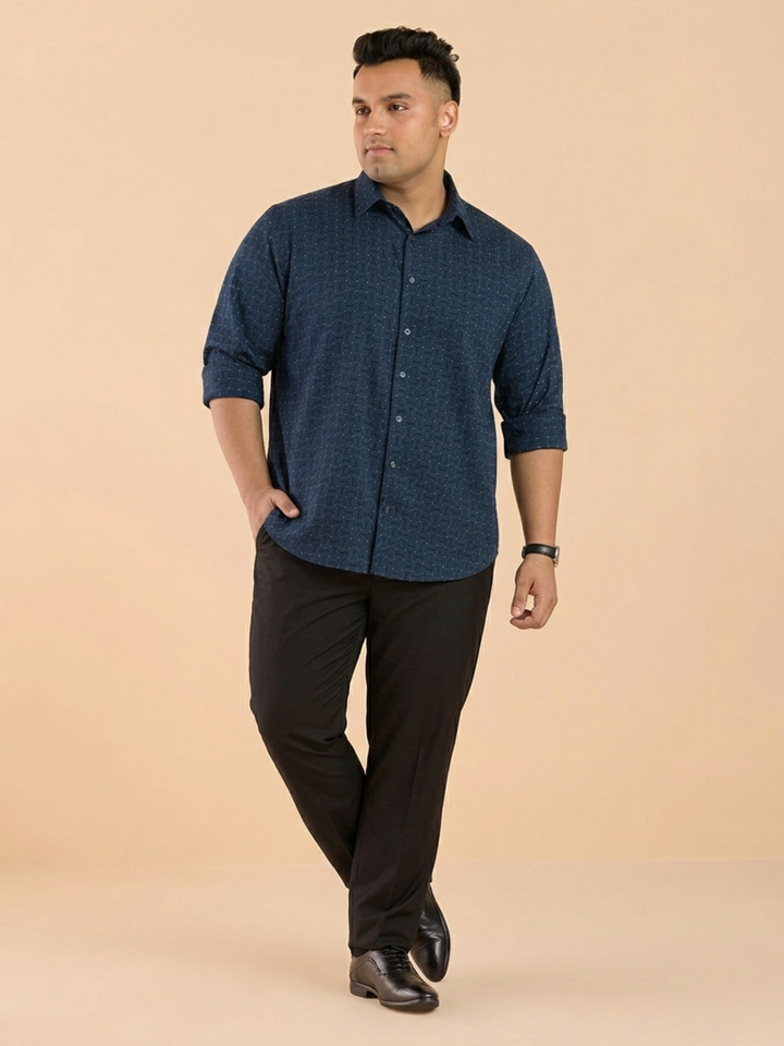 PLUS SIZE MEN SOLID SHIRT | XL-7XL