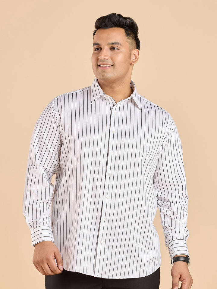 Sophisticated Supima Cotton Stripe Shirt