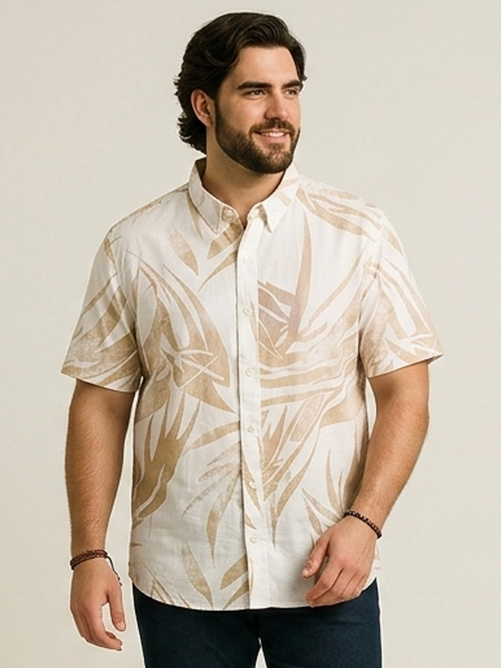 PLUS SIZE MEN PRINTED SHIRT | XL-7XL