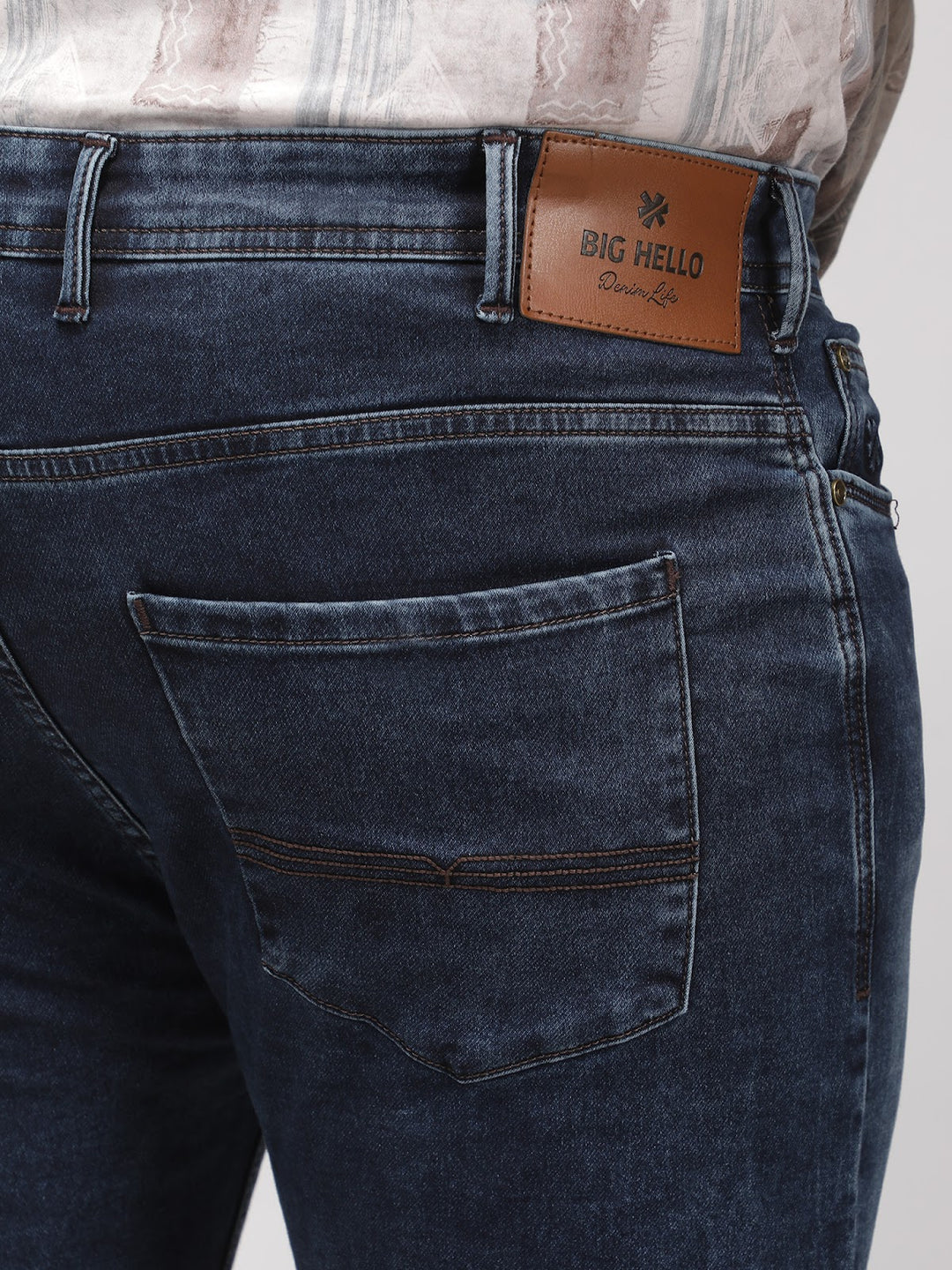 Rinse Wash Cotton Stretch Jeans