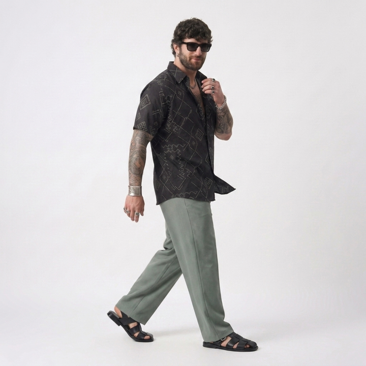 PLUS SIZE MEN’S PRINTED SHIRT | XL-7XL