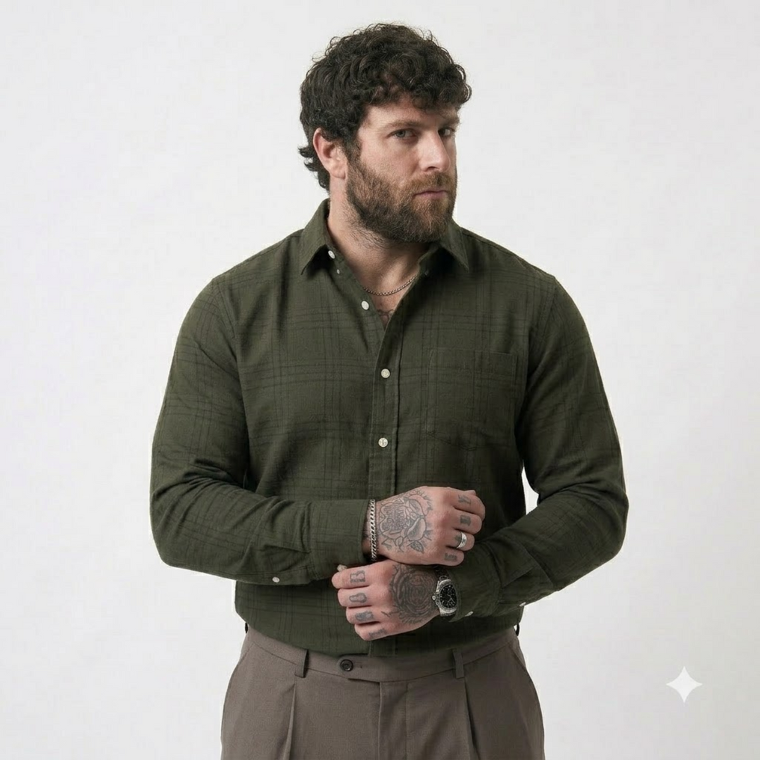 PLUS SIZE CHECK SHIRT FOR MEN | XL-7XL