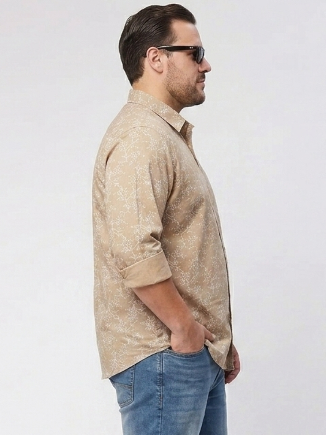 PLUS SIZE PRINTED SHIRT FOR MEN  | XL-7XL