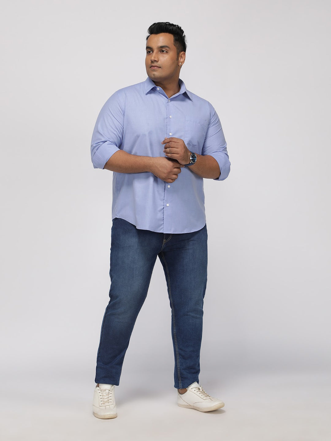 Rinse Wash Cotton Stretch Jeans