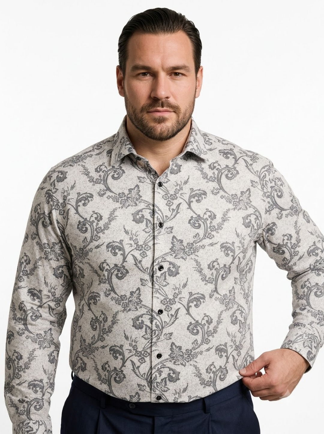 PLUS SIZE PRINTED SHIRT FOR MEN | XL-7XL