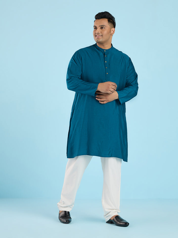 Plus Size Radiant Silk Essence Kurta | XL-7XL