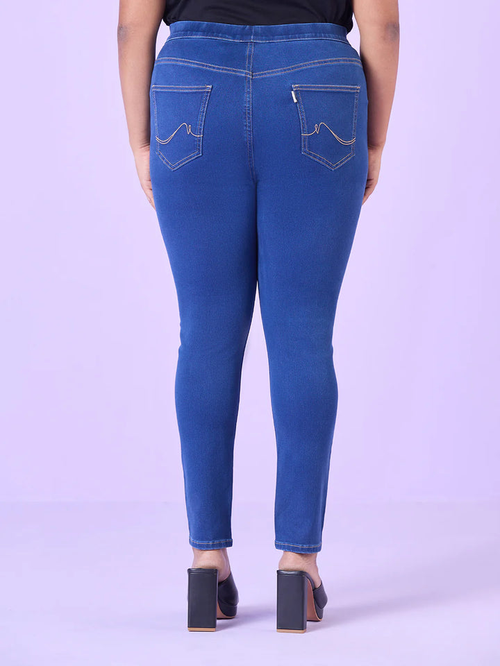 Rinse Wash Stretch Jeans | XL-7XL