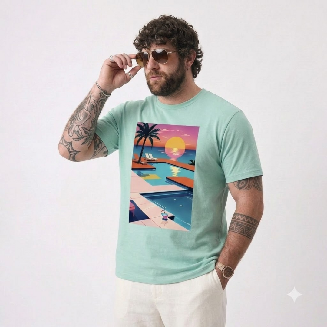 PLUS SIZE MEN'S GRAPHIC TSHIRT | XL-7XL