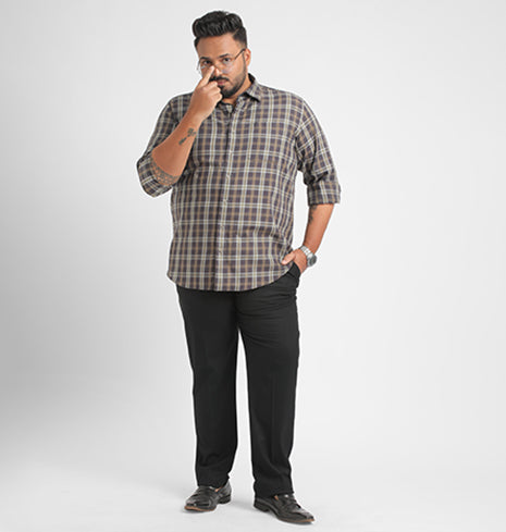 Egyptian Giza Cotton Check Shirt